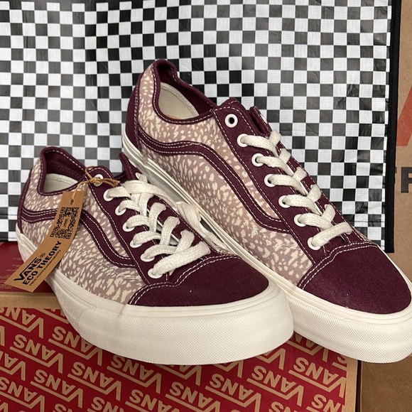 Vans Style 36 DECON Eco Theory Animal Mauve/wme Men’s sneakers - Picture 4 of 16